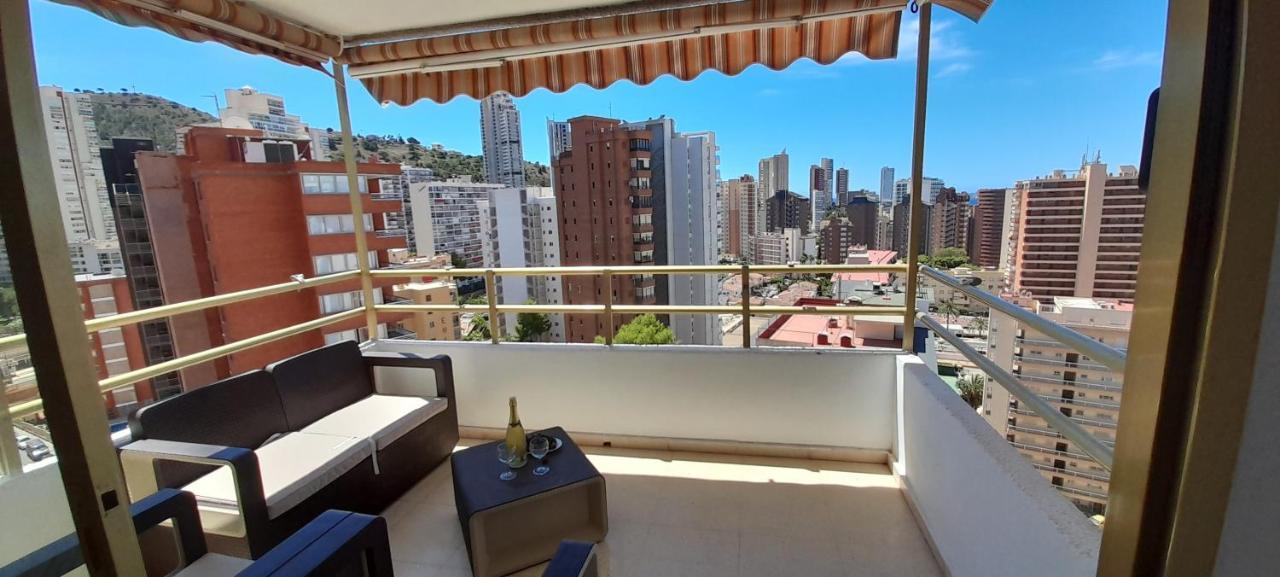Agustina Seaview In Rincon De Loix -Free Parking, Wi-Fi, Pool, New Air Conditioning, Sea View Apartment Benidorm Ngoại thất bức ảnh