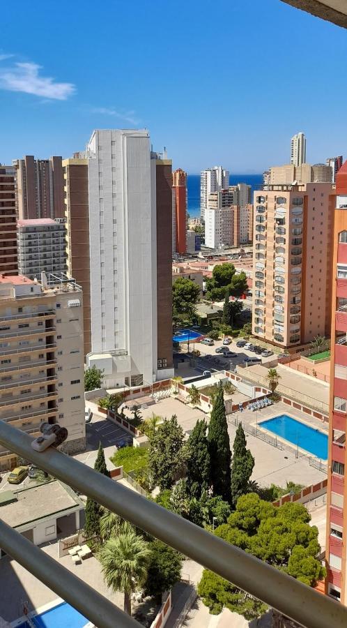 Agustina Seaview In Rincon De Loix -Free Parking, Wi-Fi, Pool, New Air Conditioning, Sea View Apartment Benidorm Ngoại thất bức ảnh